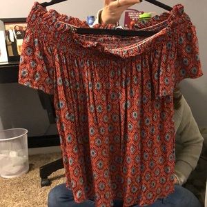 Off the shoulder top